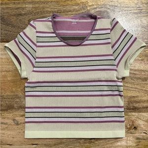 Urban Outfitters Ribbed Baby Tee